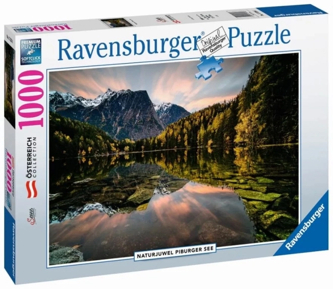 Ravensburger puzzle 1000 pezzi Lago Piburger