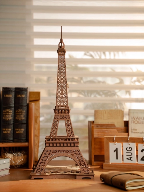 RoboTime puzzle 3D di legno Torre Eiffel notturna