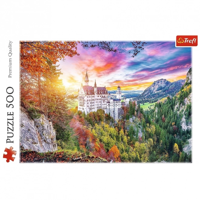 Puzzle 500 pezzi Castello di Neuschwanstein