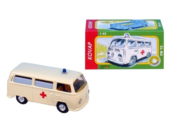 Auto Ambulanza VW in Metallo 12cm 1:43 in Scatola