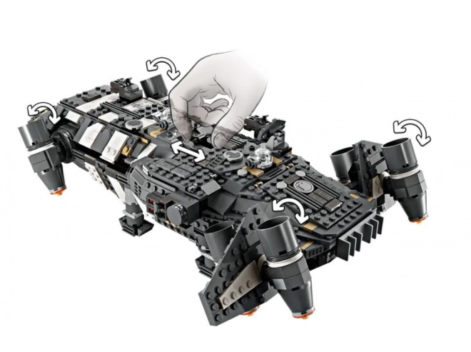 Cinder di Onyx Lego Star Wars: Skeleton Crew