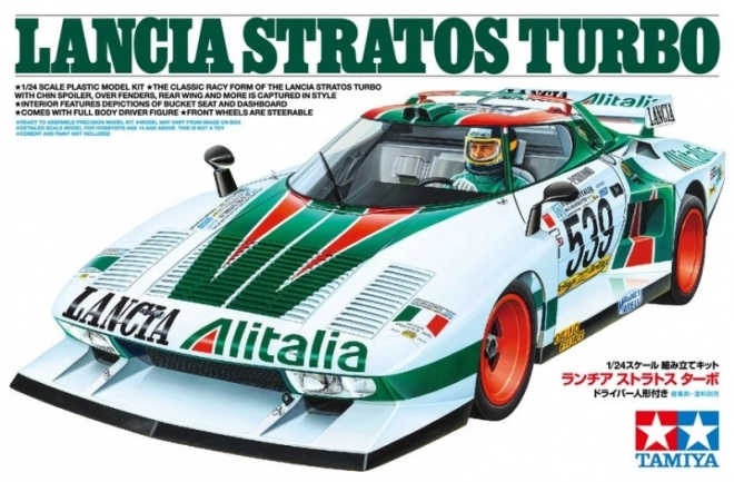 Modello in plastica Lancia Stratos Turbo 1/24