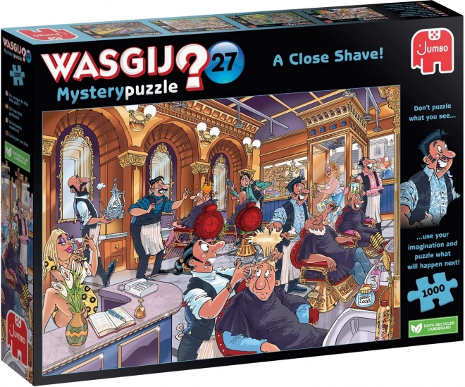 Puzzle misterioso 27 di WASGIJ - La rasatura