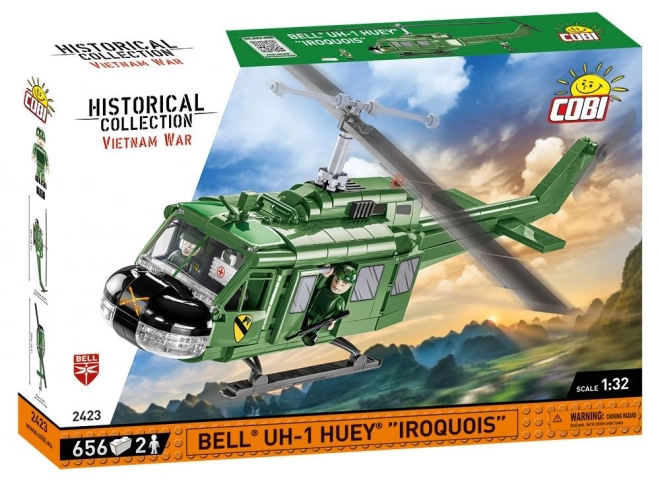 Elicottero Bell UH-1 Huey Iroquois Vietnam War in scala 1:32