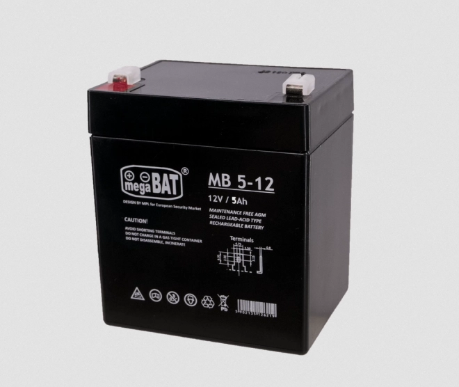 Batteria Gel AGM 12V 5Ah