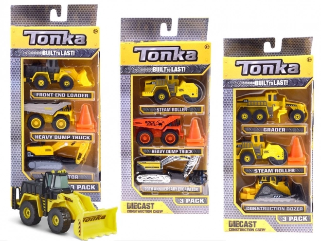 Set di veicoli da costruzione Hasbro Tonka