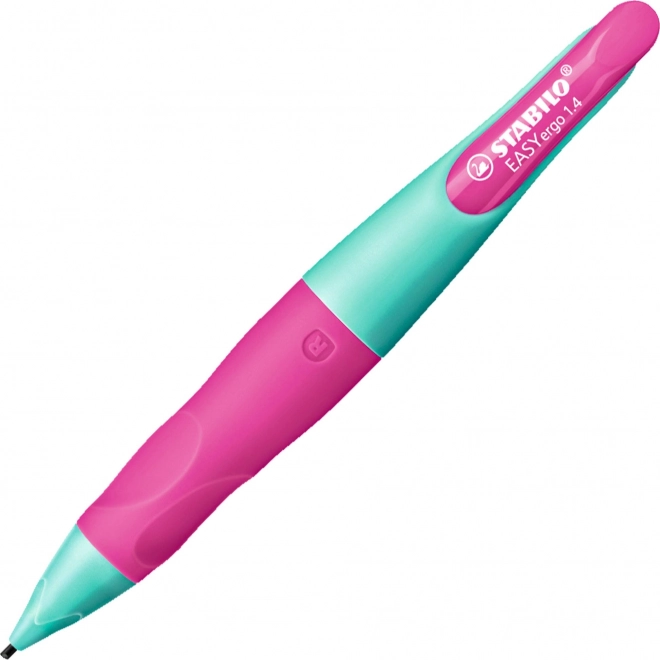 Tubo grafite ergonomico per mancini STABILO EASYergo 1,4 mm turchese-rosa