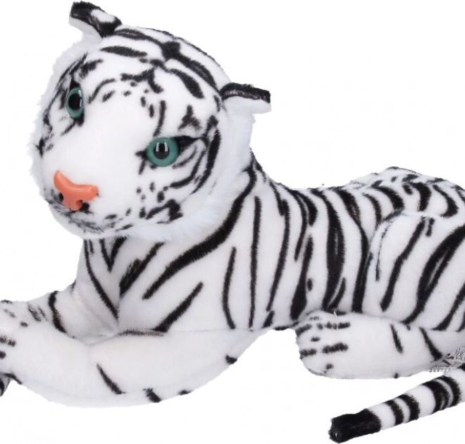 Tigre bianco di peluche