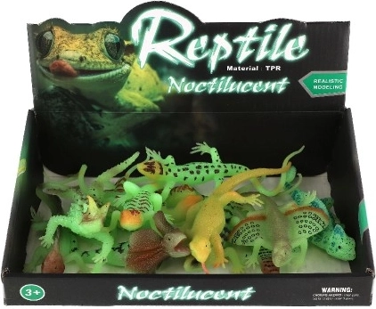 Giocattolo in silicone luminoso animale o rettile 16 cm