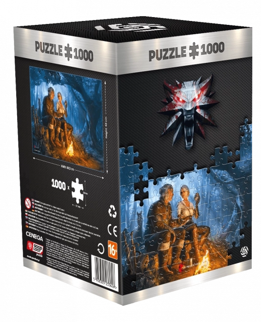 Puzzle Witcher - Viaggio di Ciri 1000 pezzi