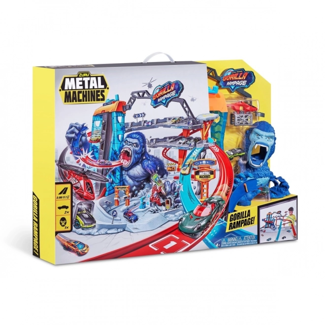 Gara di gorilla con Metal Machines