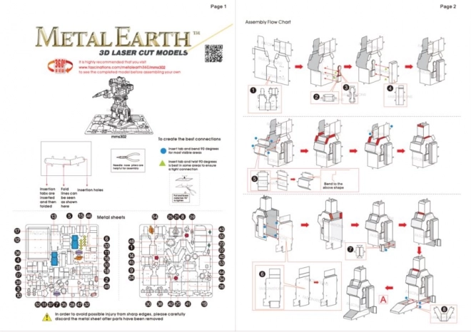 Puzzle 3D Transformers: Soundwave Metal Earth