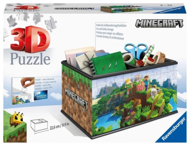 Puzzle 3D Szkatułka Minecraft