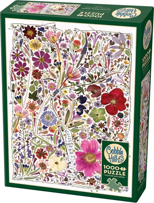 Puzzle Cobble Hill Fiori Pressati: Primavera 1000 Pezzi