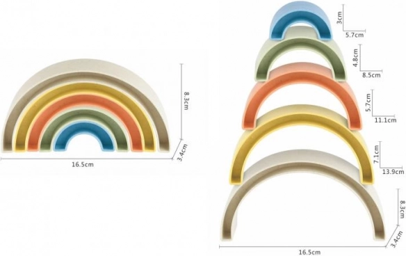 Arcobaleno pieghevole Ziro per bambini