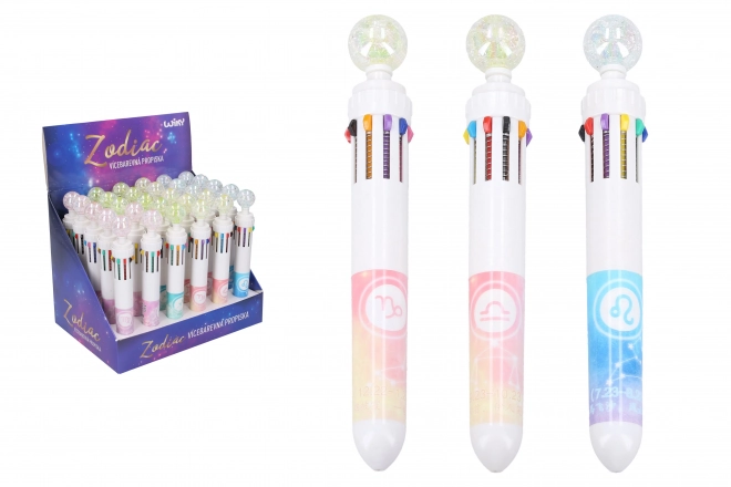 Penna multicolore Zodiac con 10 colori, 0.5mm