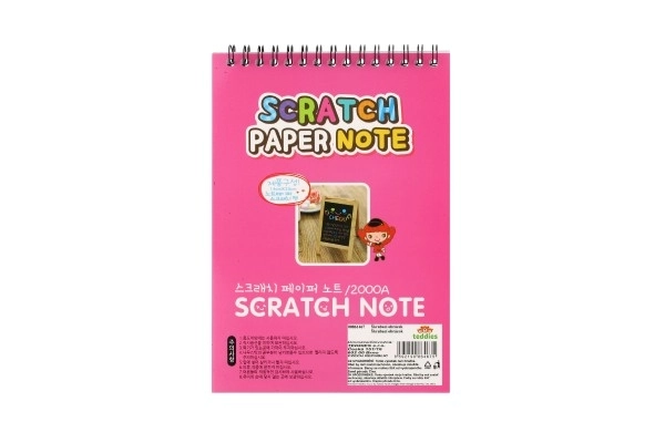 Notes creativo da grattare multicolore