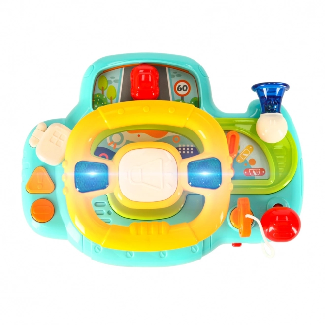 Volante interattivo per bambini con suoni e luci