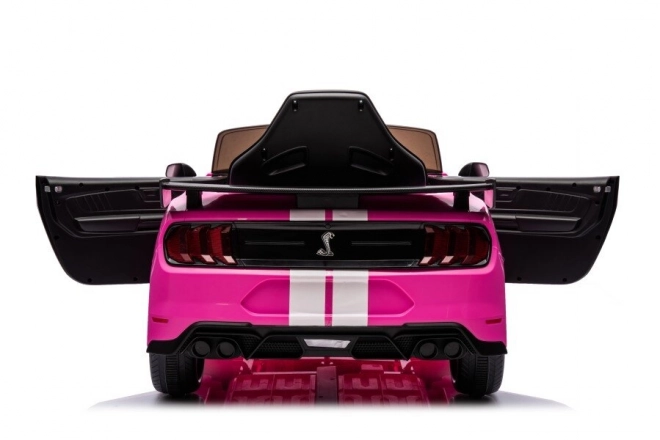 Auto Elettrico Ford Mustang GT500 Shelby Rosa