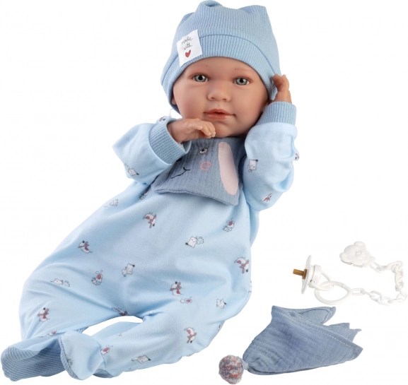 Vestitino per bambola neonato New Born taglia 40–42 cm con accessori