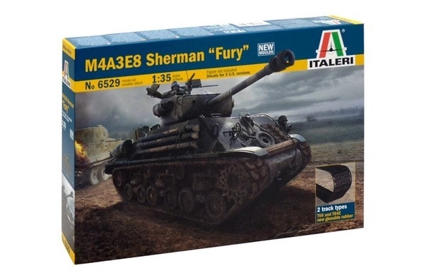 Carro armato M4A3E8 Sherman 'Fury' di Italeri