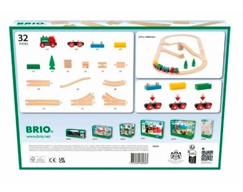 Set treno anniversario 65 anni Brio