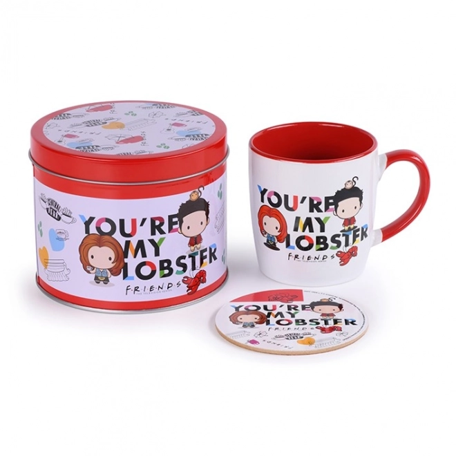 Set regalo in metallo Friends - Chibi
