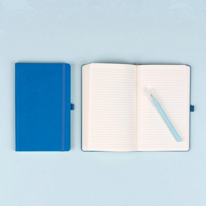 Notebook NOTIQUE blu, a righe, 13 x 21 cm