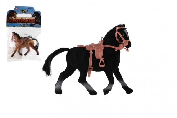 Cavallo con Sella 15 cm Disponibile in Due Colori