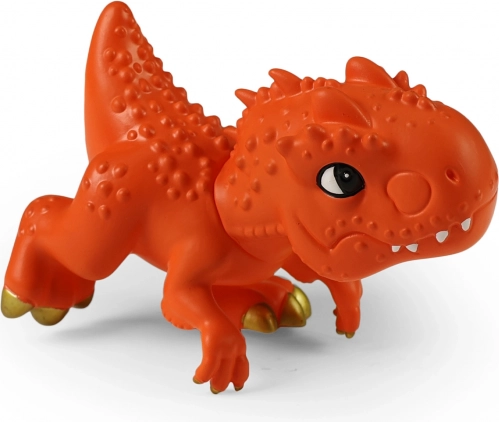 Dinosauro arancione 14 cm