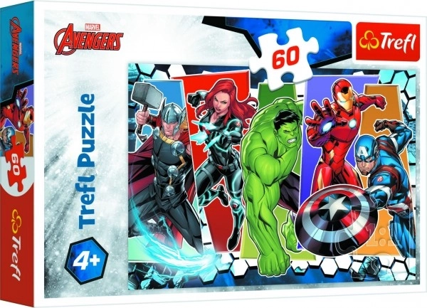 Puzzle Avengers 60 Pezzi Trefl