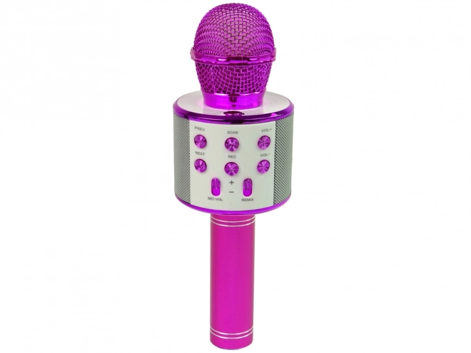 Microfono Karaoke Senza Fili Rosa