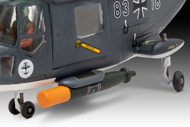 Modello elicottero Westland Lynx MK.88A in plastica 1/72