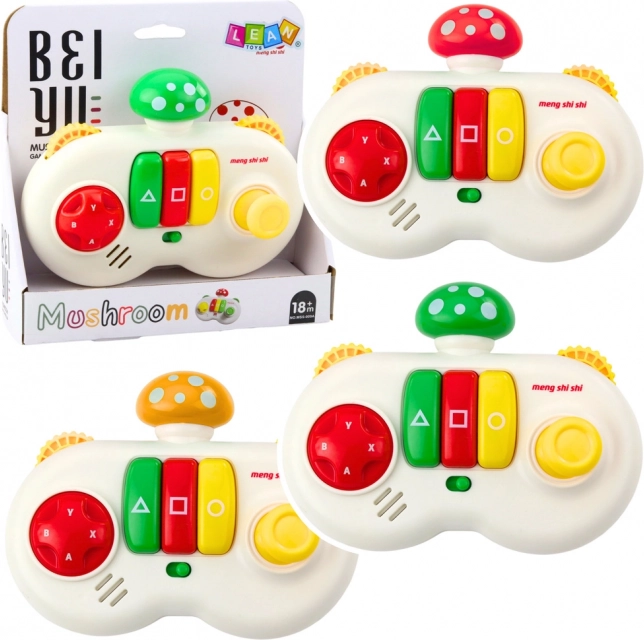 Console interattiva per bambini a forma di fungo