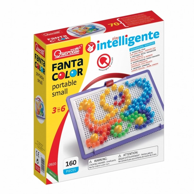 Fantacolor portatile Quercetti 160 pezzi mix