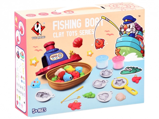 Gioco Barca da Pesca in Pasta Modellabile