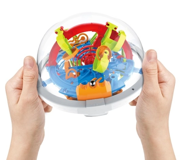 Hlavolam Sferico Educativo 3D con 100 Livelli
