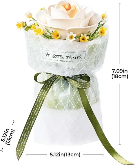 Puzzle 3D Camelia Bianca