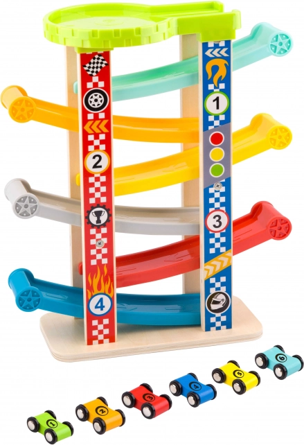 Tooky Toy Scivolo Colorato per Auto