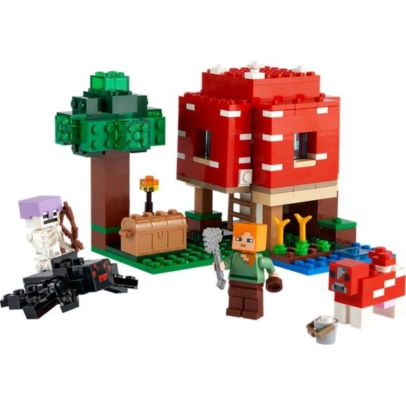 Lego Minecraft Casa Del Fungo