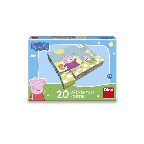 Cubi in Legno Peppa Pig: Giorno Felice