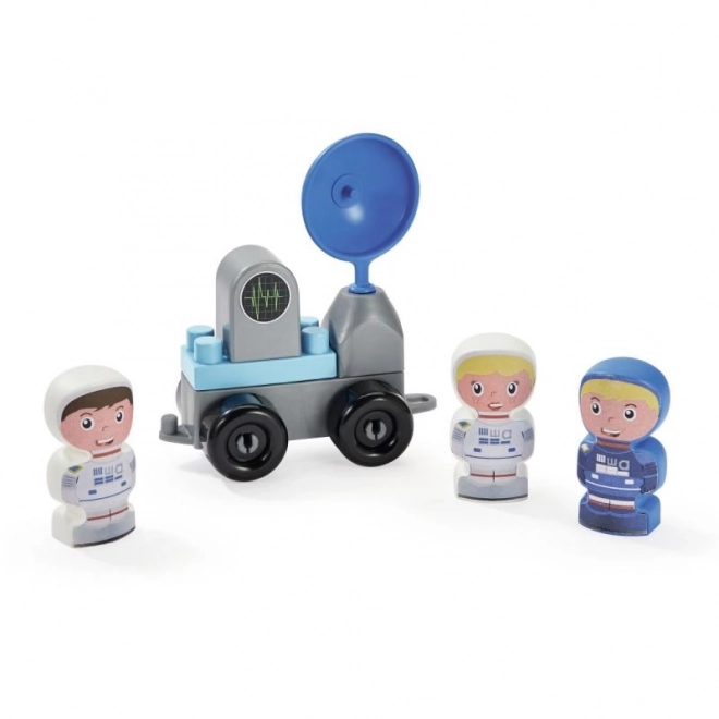 Spazioplano con Astronauti Abrick