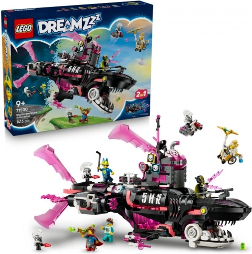 Sottomarino squalo notturno Lego Dreamzzz