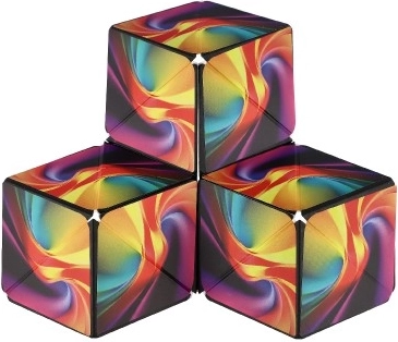 Cubo arcobaleno magnetico rompicapo