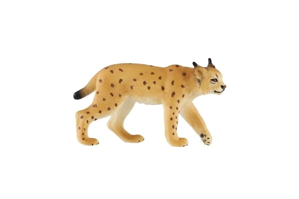 Lince Eurasiatico di plastica 9cm in sacchetto