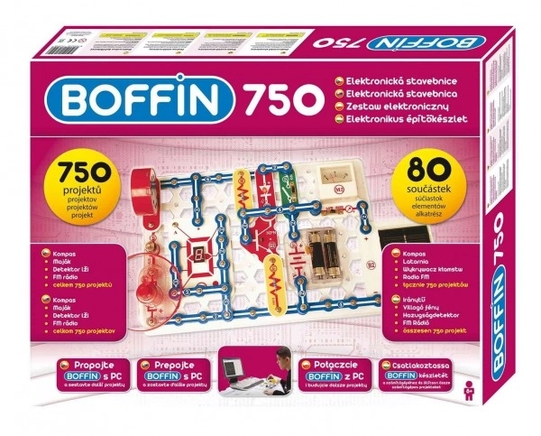 Set di Costruzioni Elettroniche Boffin I 750