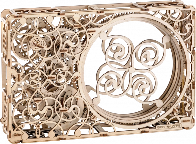 Quadro meccanico - puzzle 3D in legno