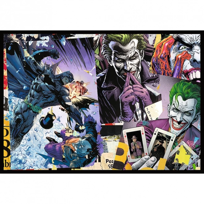 Puzzle 4 immagini da 250 pezzi Batman in azione