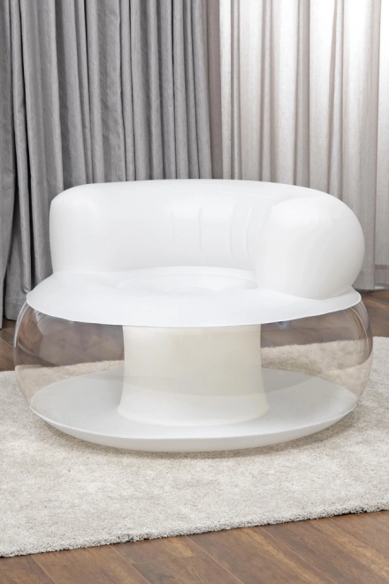 Poltrona gonfiabile Bianca 112 x 112 x 70 cm Bestway
