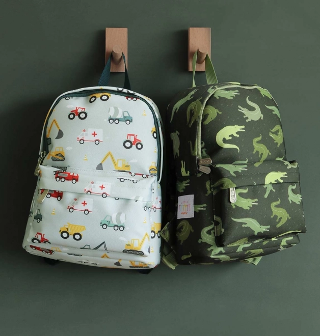 Zaino piccolo per bambini di A Little Lovely Company – Veicoli